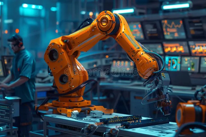 Premium AI Image | robotics robot for industry